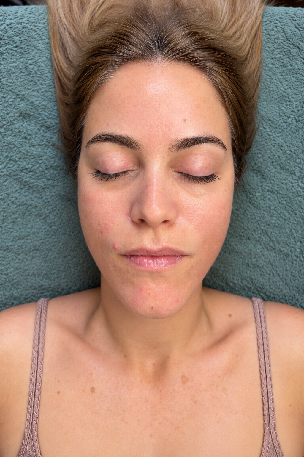Visage après le soin